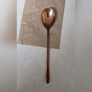 Rose Gold Long Handle Stainless Steel Spoon – SUS 304 Iced Tea/Coffee Stirrer